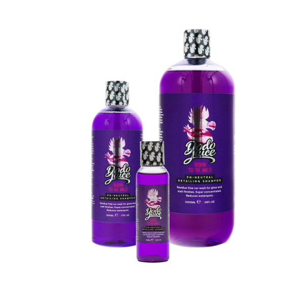 Dodo Juice Born to be Mild skånsom bilshampoo i flaske