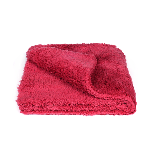 King Carthur Red Ruby dedikert poleringsklut i rød plush
